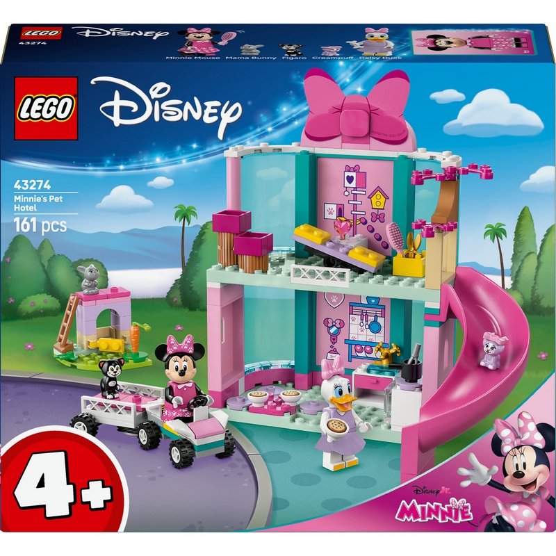 LEGO Disney 43274 Disney 43274 Minnie a hotel pre domáce zvieratá